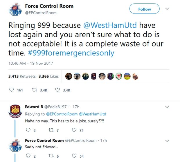 Η Γουέστ Χαμ χάνει, οι οπαδοί παίρνουν την αστυνομία