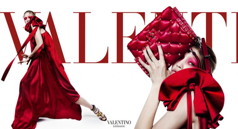 Πρωταγωνίστρια στη νέα καμπάνια του Valentino η Gigi Hadid