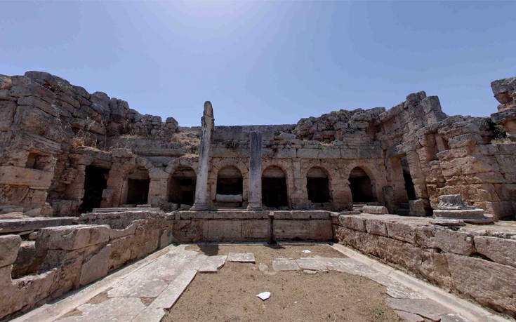 Τρισδιάστατη ψηφιακή απεικόνιση της Αρχαίας Κορίνθου από τη Google 4 fgfgfdgd