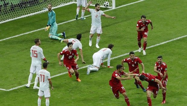 Τα χρειάστηκε η Ισπανία, νίκη με 1-0 επί του Ιράν 10 IRAN SPAIN