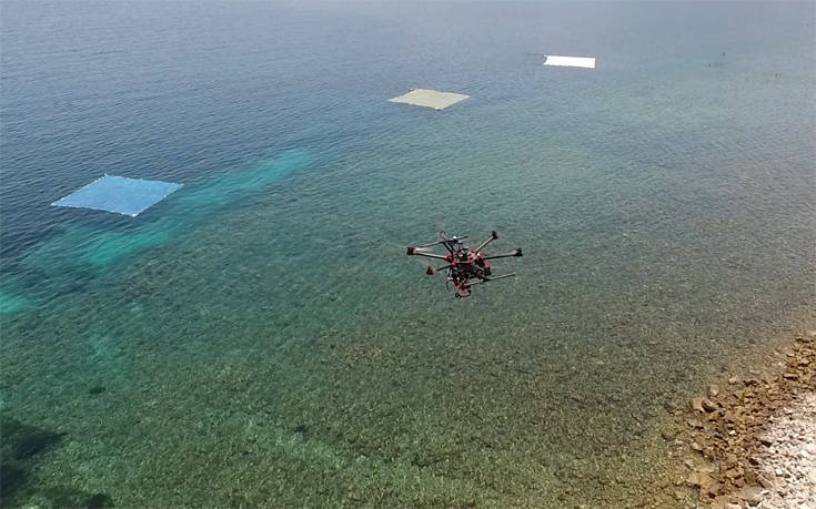 Πρωτοποριακό πείραμα με drones για τον εντοπισμό των πλαστικών στη θάλασσα 11 dghfdo3
