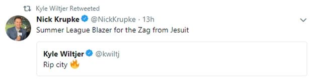 Με τους Blazers στο Summer League o Ουίλτζερ 4 tweet