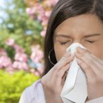woman sneezing 1