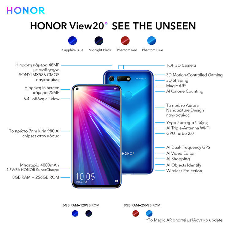Το Honor View20 ανατρέπει τα δεδομένα στη βιομηχανία των smartphone 27 HonorV20 specsheet 1