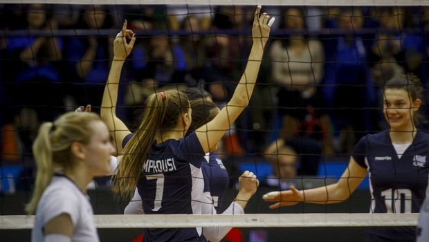 Eurovolley &gamma;&upsilon;&nu;&alpha;&iota;&kappa;ώ&nu;: &Pi;&rho;ώ&tau;&omicron;&sigmaf; “&tau;&epsilon;&lambda;&iota;&kappa;ό&sigmaf;” &pi;&rho;ό&kappa;&rho;&iota;&sigma;&eta;&sigmaf; &mu;&epsilon; &tau;&eta;&nu; &Gamma;&alpha;&lambda;&lambda;ί&alpha; &gamma;&iota;&alpha; &tau;&eta;&nu; &Epsilon;&theta;&nu;&iota;&kappa;ή