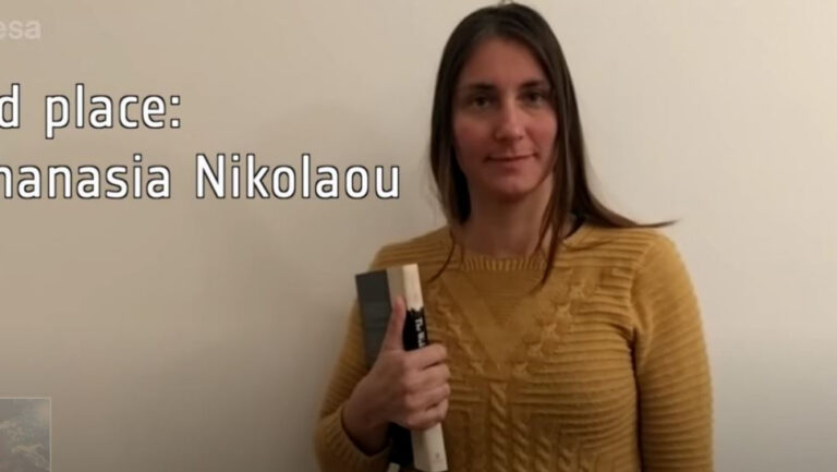 Ελληνίδα επιστήμονας ανάμεσα στους 15 «Πρωταθλητές» του Ευρωπαϊκού Οργανισμού Διαστήματος (ESA) για το 2021 – Δείτε βίντεο