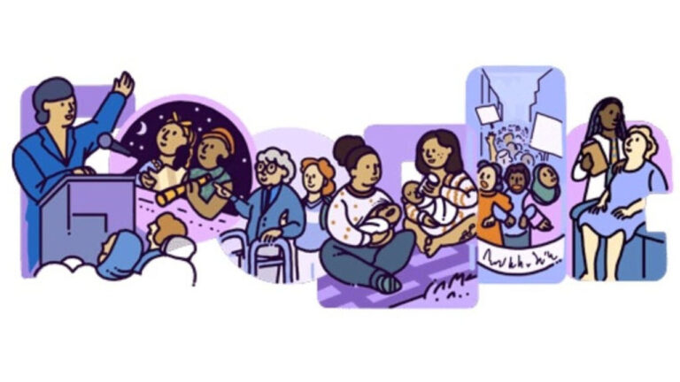 Doodle: Παγκόσμια Ημέρα της Γυναίκας 2023