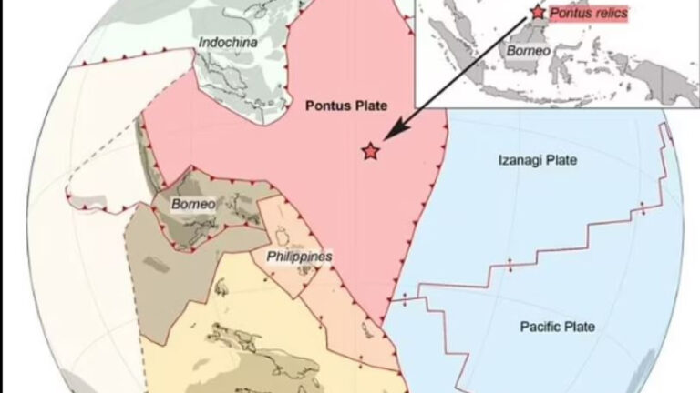Χαμένη τεκτονική πλάκα με μέγεθος στο ένα τέταρτο του Ειρηνικού