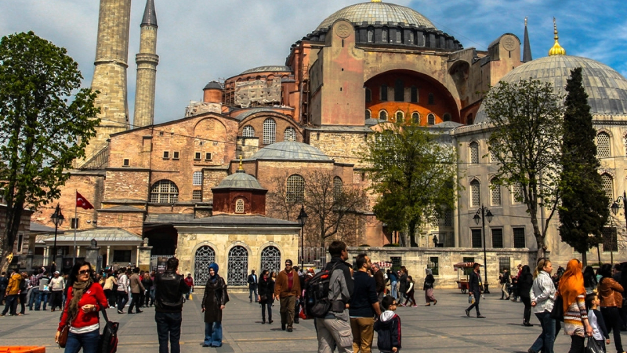 turkey tourism agia sofia shutterstock 521506498