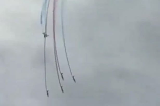 Σύγκρουση Alpha Jets στον αέρα (βίντεο)